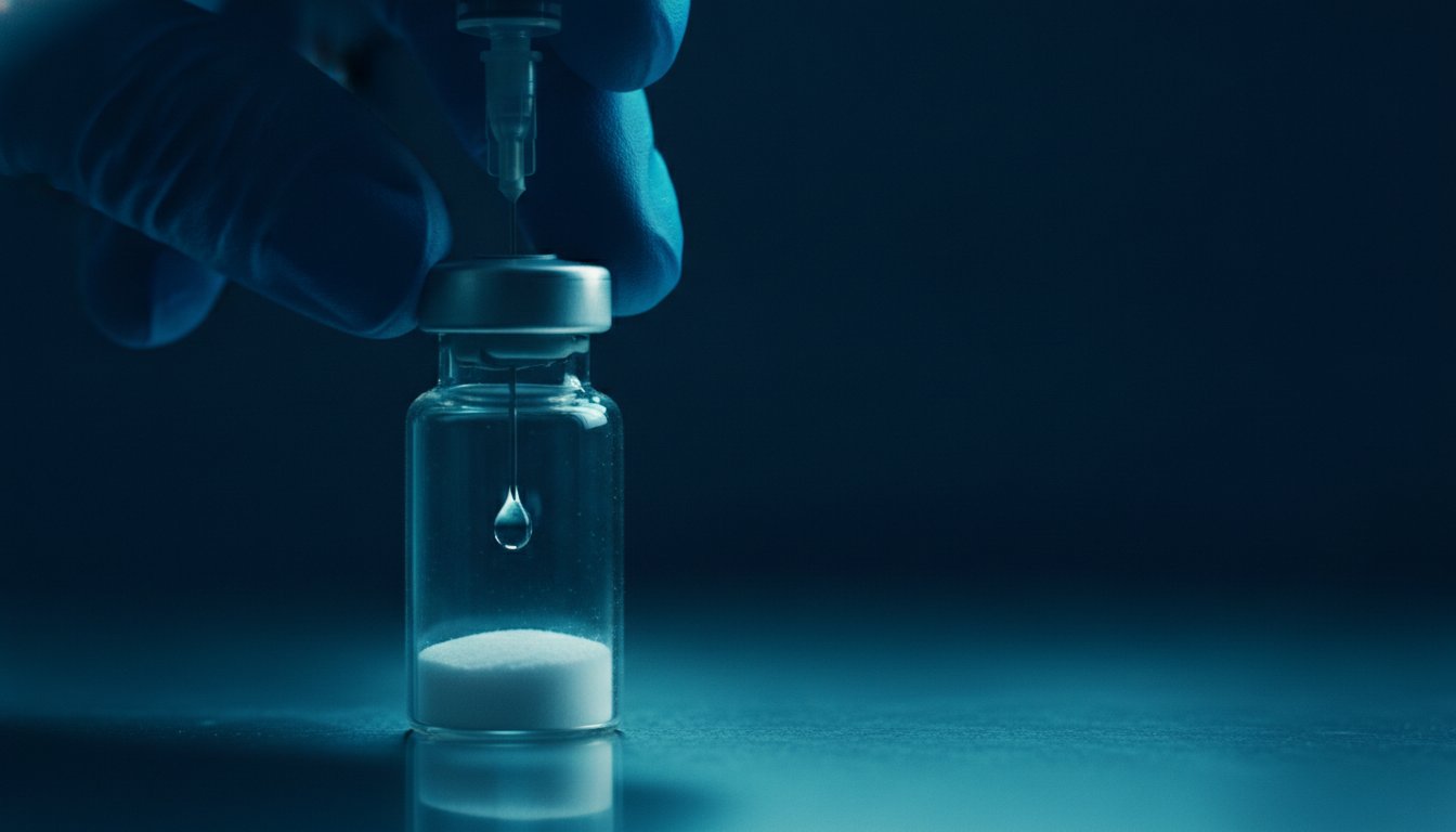 Peptide Reconstitution Solvents: A Comparative Analysis for Laboratory Research