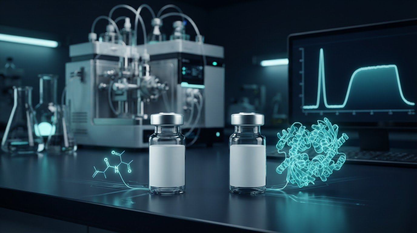 CJC-1295 DAC vs No DAC Research: Comparative Pharmacokinetics and Laboratory Analysis