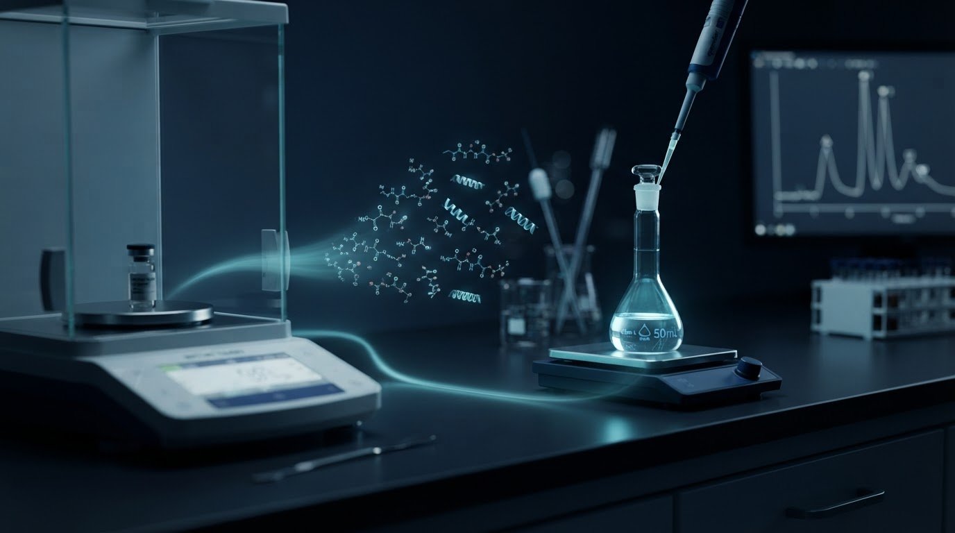Calculating Peptide Molar Concentration: Formula, Units, and Worked Examples